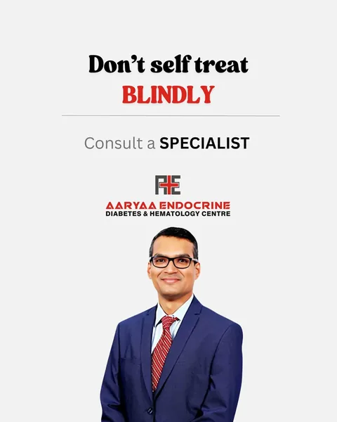 Do not self-treat blindly — consult an endocrine specialist
